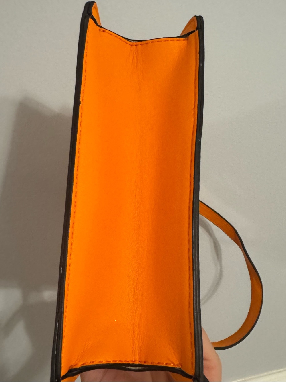 Orange Top-Handle Crossbody Bag with Gold Hardware Aldo - Picture 4 of 5
